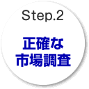 Step.2 正確な市場調査